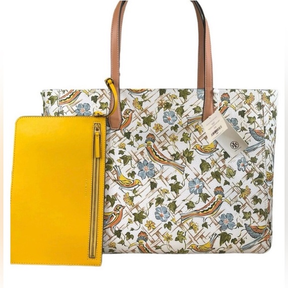 Tory Burch Multicolor Printed Blake Tote Bag - Picture 14 of 14